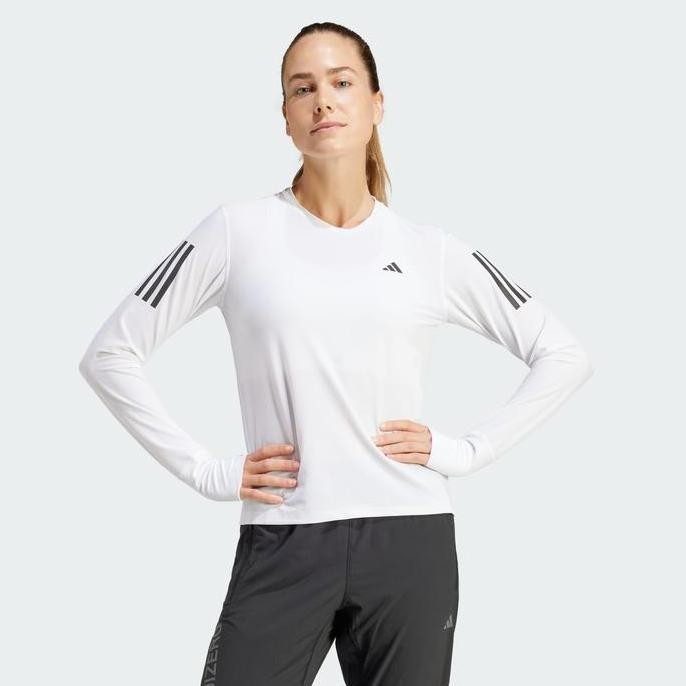 Terbaru Adidas Own The Run Long Sleeve Tee Ik7437 / 20251