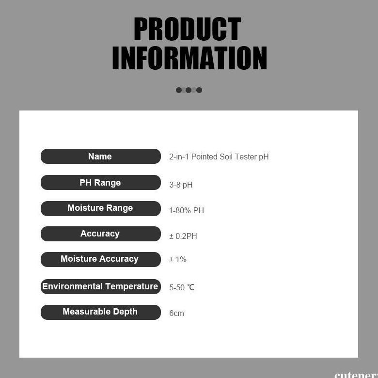 

Alat Penggukur Tanah 2 in 1 Pen Type PH Meter Soil Analyzer Tester Meter RB2