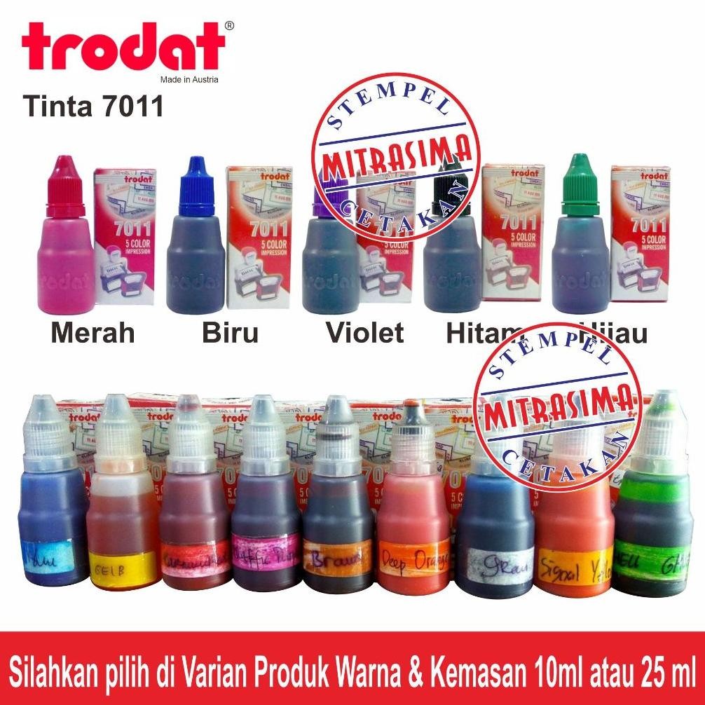 

Trodat 7011 ( Tinta stempel Self Inking ) RB3