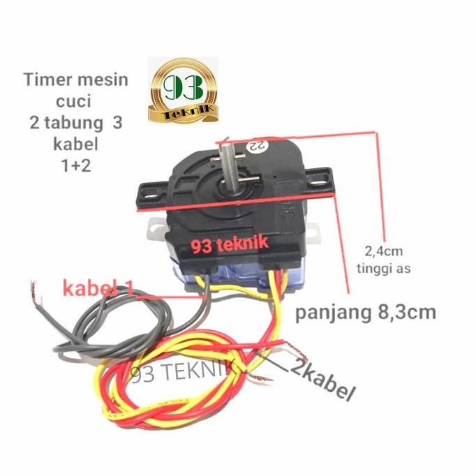 Timer Mesin Cuci Sharp Kabel 3 Manual Murah