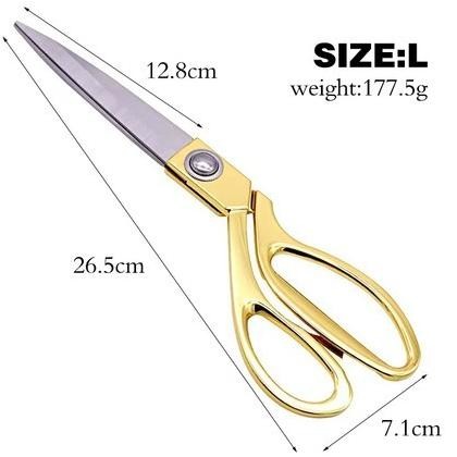 

8,5/9,5/10,5 inci Gunting Penjahit/Gunting Bahan Kain/Gunting Potong Bahan Kain/Tailor Scissors RB2
