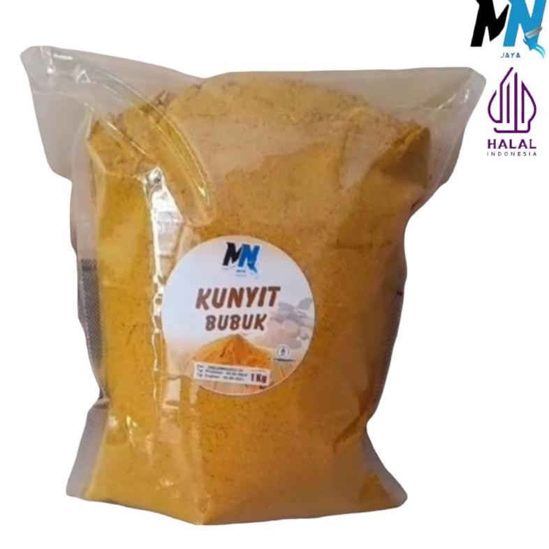 

Kunyit Bubuk 1KG Murni Halal Tanpa Kimia Nugi