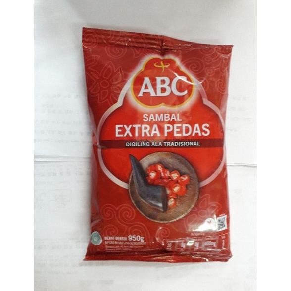 

ABC EXTRA PEDAS 950 GR PILLOW SAMBAL CHILI POUCH Nugi