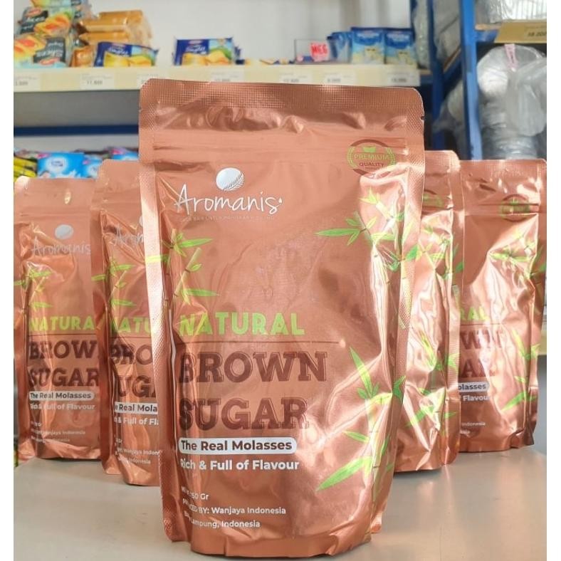 

Aromanis Brown Sugar 250Gr / Natural Brown Sugar 250Gr Nugi