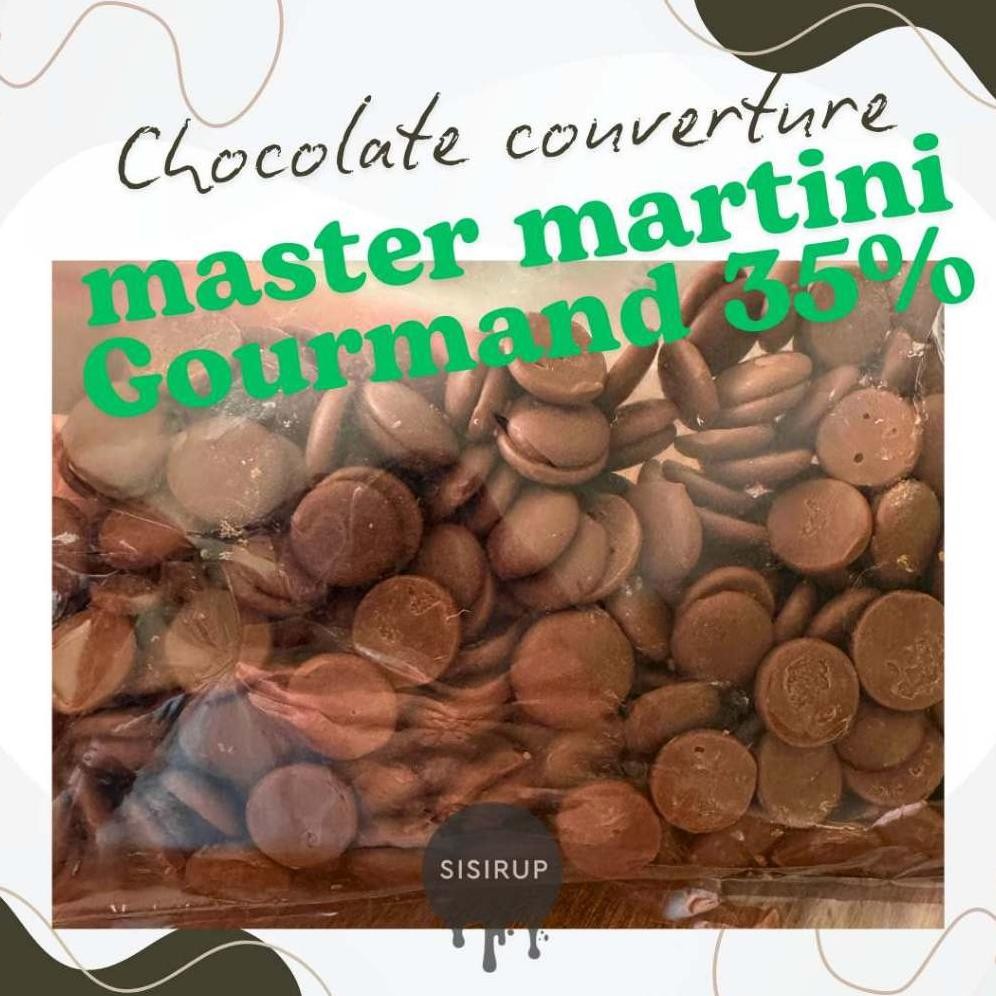 

Gourmand Couverture 35% 100 GR / Chocolate Couverture / Master Martini Nugi