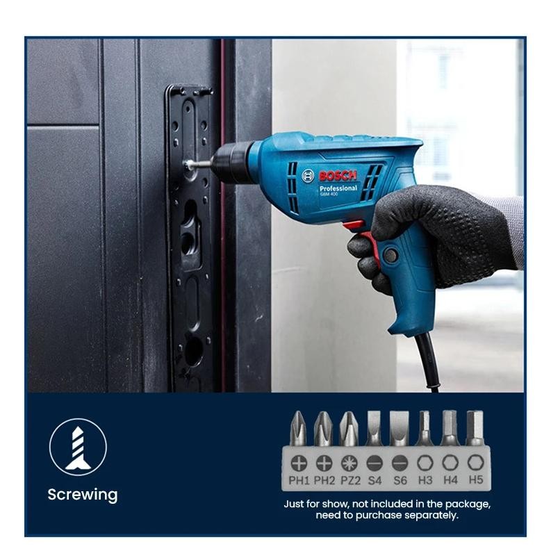 Bosch Bor Listrik 10 mm bolak balik variable speed