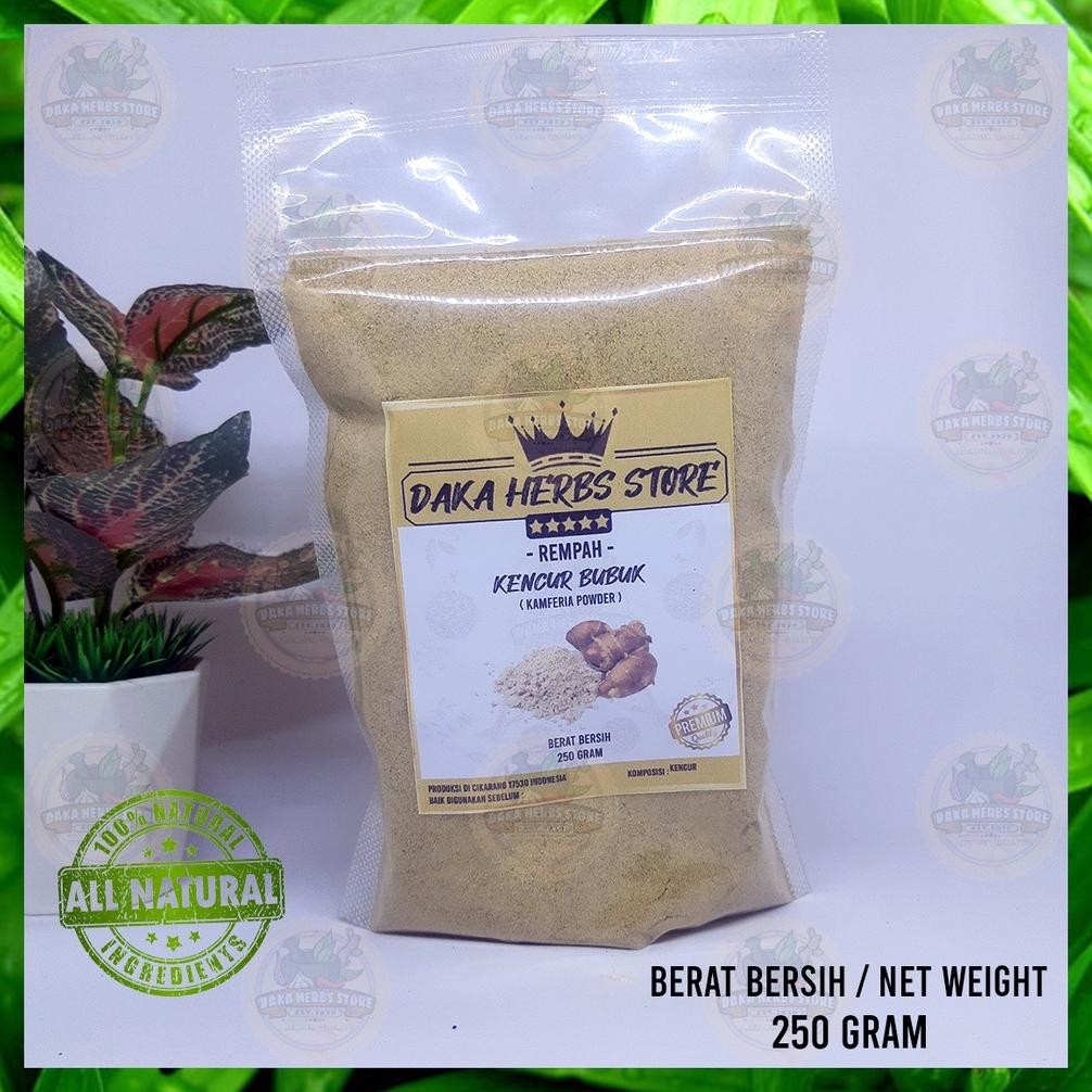 

Kencur Bubuk 100% Murni (250 Gram) Nugi