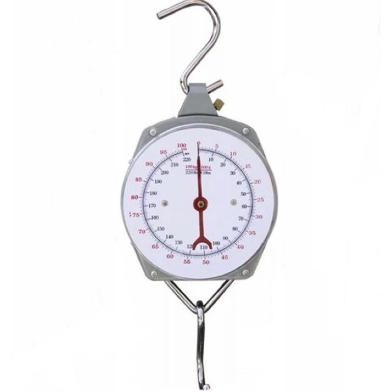 

HANGING SCALE Besi Timbangan Gantung Besi / Timbangan dus jarum / Manual 25kg 50kg 100kg 150kg RB3