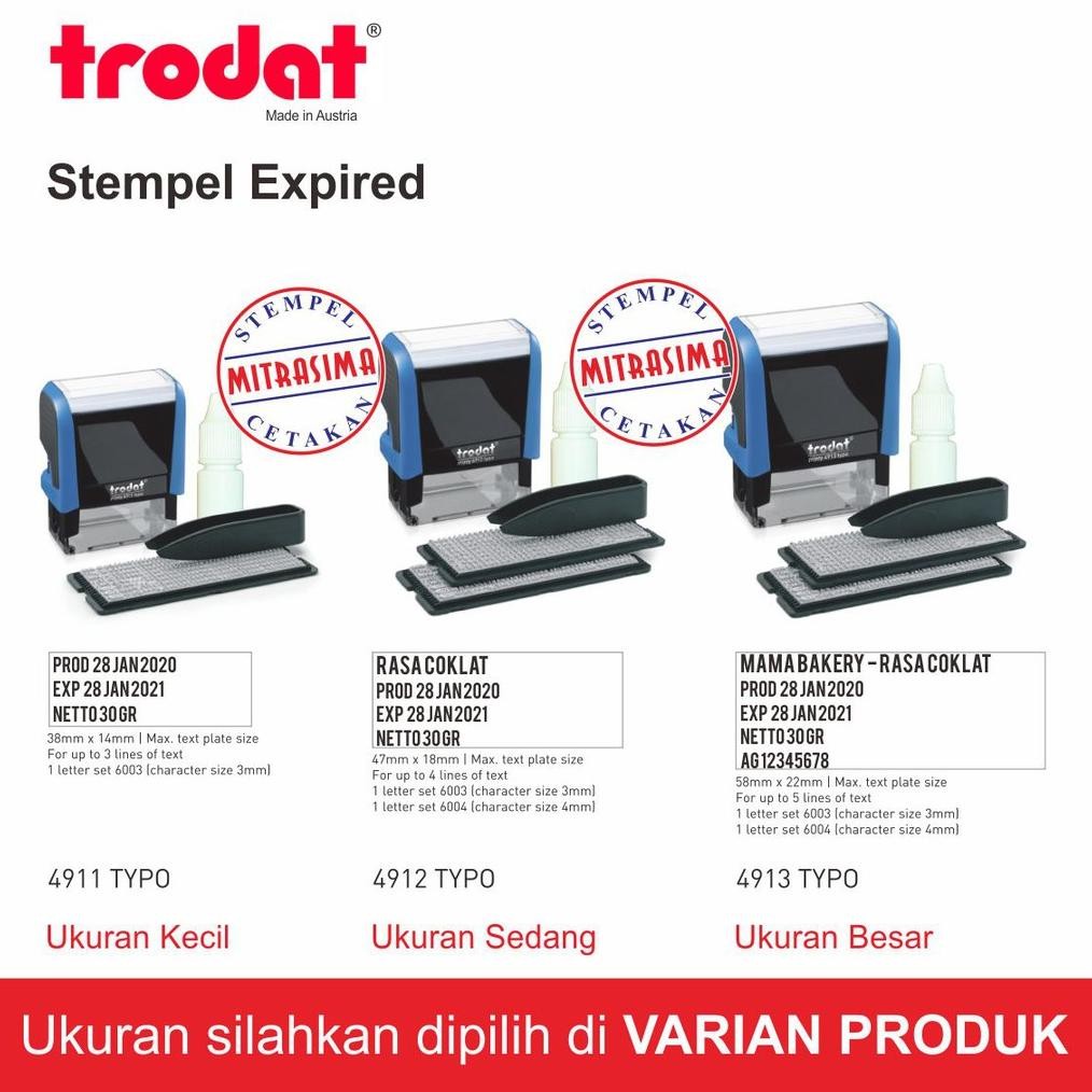 

Stempel Expired dengan kode produksi atau format lain yang fleksibel RB3