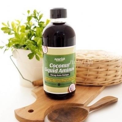 

Nourish Indonesia, Coconut Aminos (Kecap Asin) 250 ml Nugi
