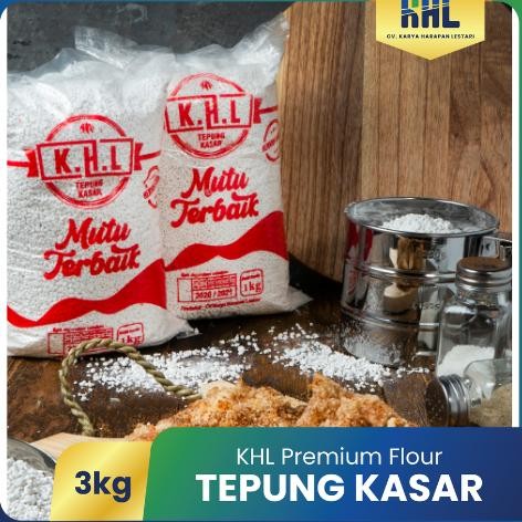 

3 Kg Tepung Tapioka Kasar / Tepung Kasar / Tepung Shihlin / Tepung Crispy / Tepung Krispi / Tepung Tapioka Nugi