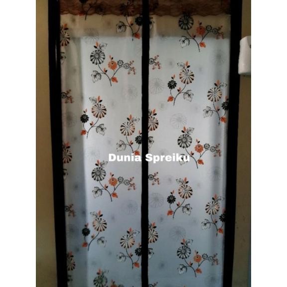 SPESIAL DISKON GROSIR TIRAI MAGNET PREMIUM PVC  Tirai pintu magnet khusus ac tebal tidak transparan 