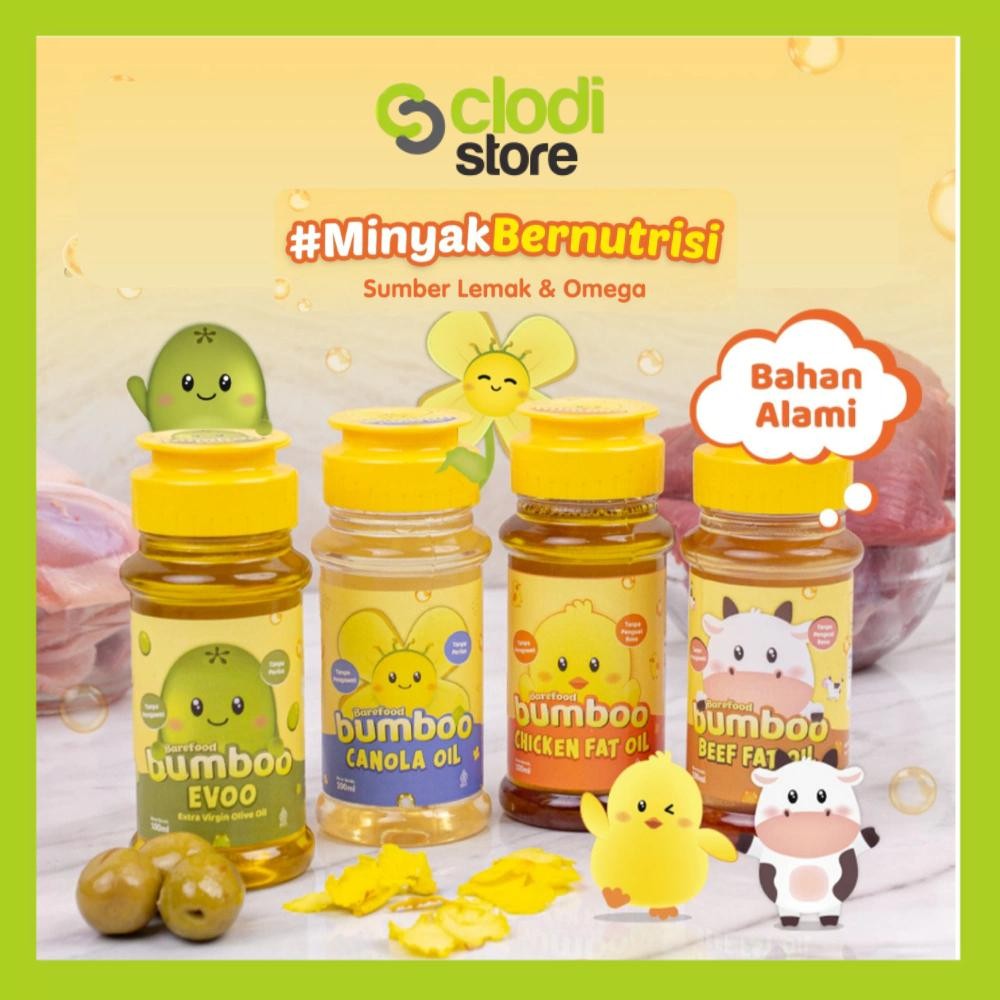 

Bumboo Fat Oil Minyak MPASI Bahan Alami Tanpa Perisa & Pengawet 100ml Nugi