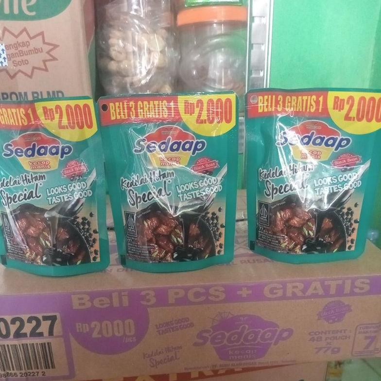 

1 Dus Kecap Sedap Kedelai Hitam 2000an/Pcs (Isi 48 Pcs) Nugi