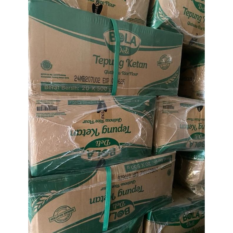 

TePung KeTan BoLa DeLi & TePung BeRaS BoLa DeLi 1 Dus 20 x 500gr Nugi