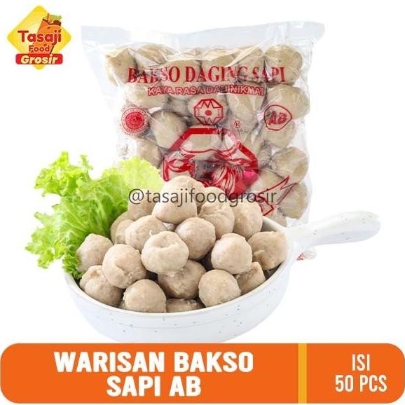 

Warisan Bakso Sapi Asli 700 Gram Isi 50 Pcs Frozen Nugi
