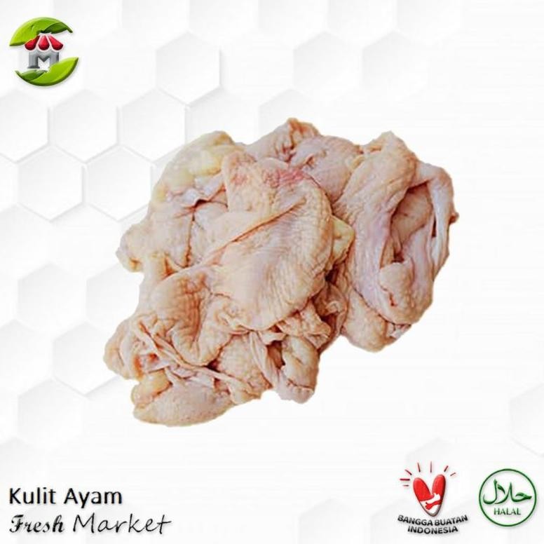 

[DEPOK] Kulit Ayam Bersih Pack 970gr - 1kg Nugi