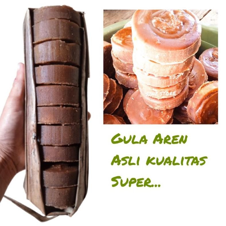 

Gula Aren Asli 100% 1 kg Nugi