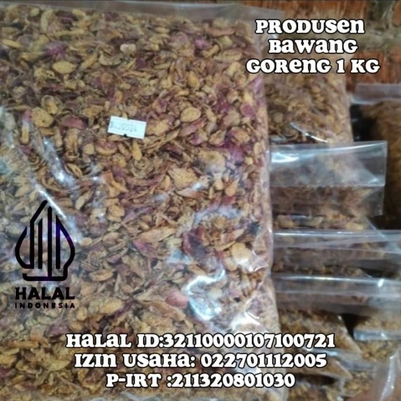 

Bawang Goreng Grade C 1kg Murah ( No UBI) Nugi