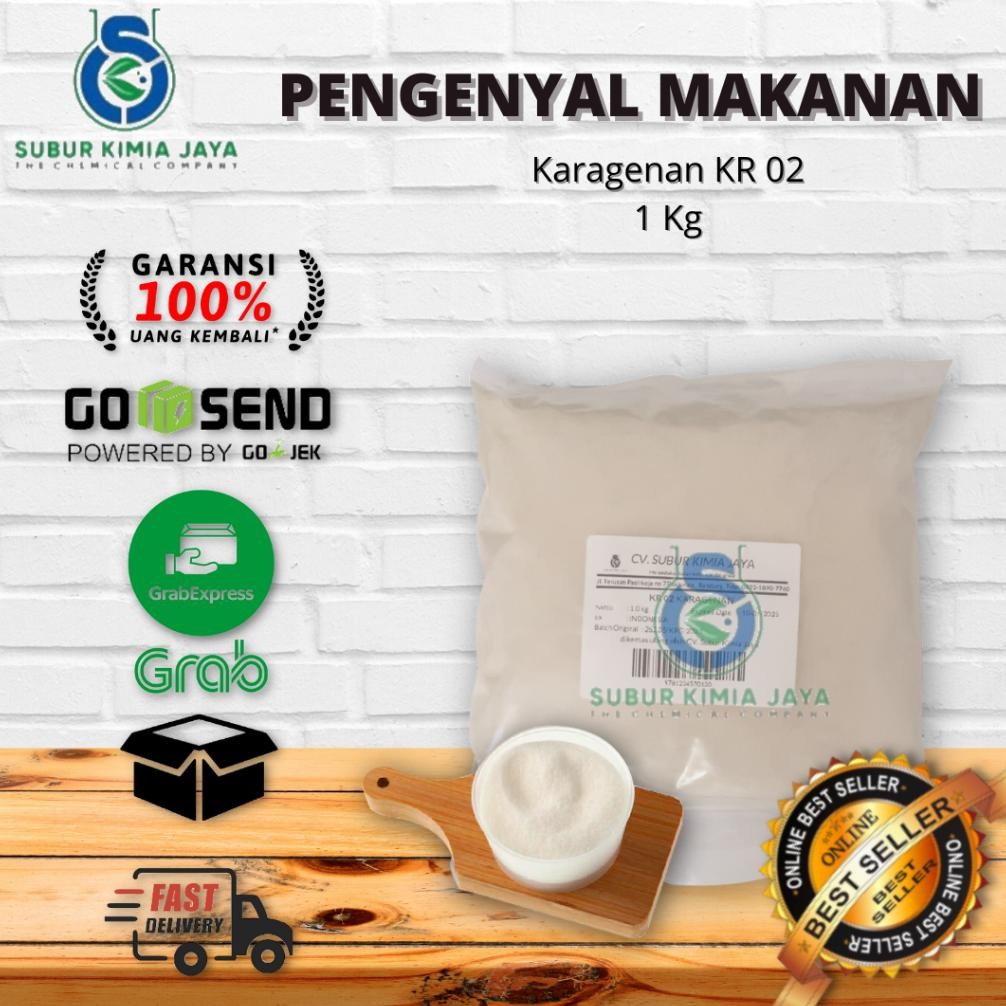 

Tepung Karagenan Pengeyal Makanan 1 Kg / KRI 02 Nugi