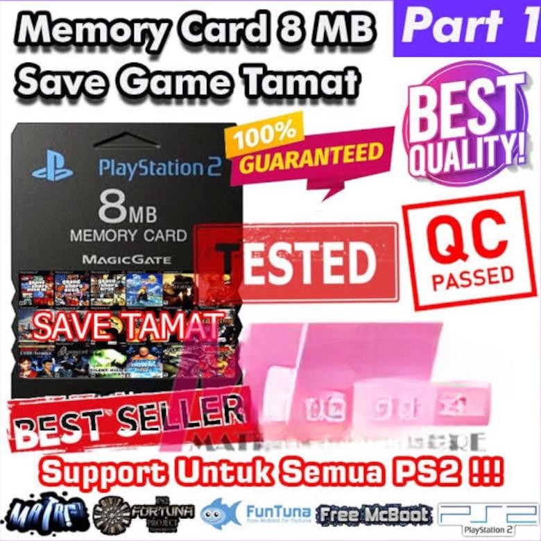 Memory Card PS2 Save Tamat Full Game Bonus Nugi