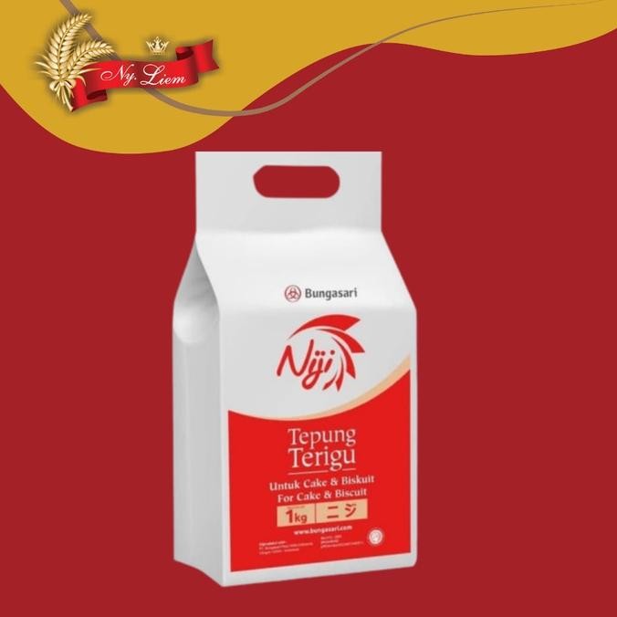 

Tepung Terigu NIJI - Protein Rendah 1 kg Nugi