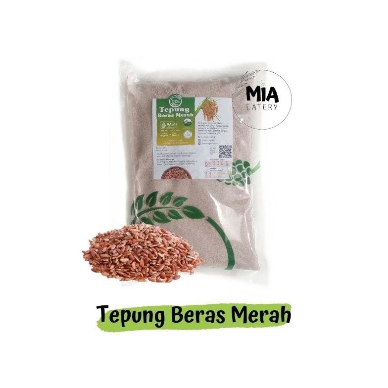 

Tepung Beras Merah Lingkar Organik 500 gram MPASI GASOL Nugi