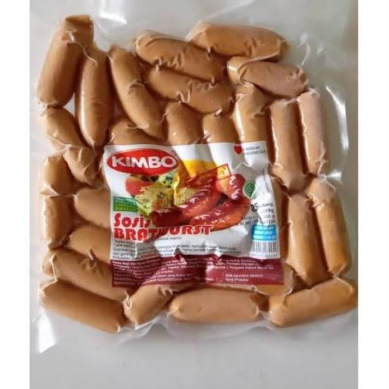

Sosis Kimbo Cocktail Mini Bratwurst Isi 25 Frozen Nugi