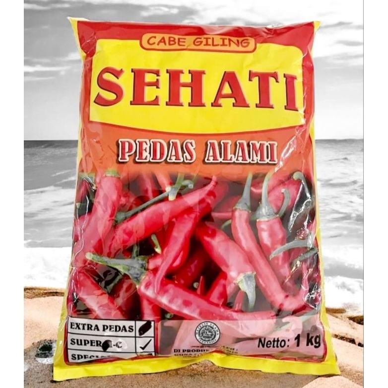 

Cabe Bubuk Halus SEHATI 1Kg Pedas Super 2 Nugi