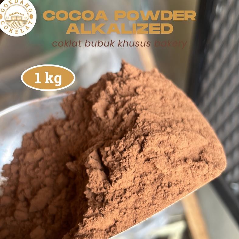 

Cocoa Powder Premium 1 Kg | Cokelat Bubuk Murni Tanpa Gula | Alkalized Brown | Khusus Baking & Olahan Kue Nugi