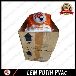 

Lem Fox PVac Warna Orange Ukuran 400gr 700gr Lem Fox Putih