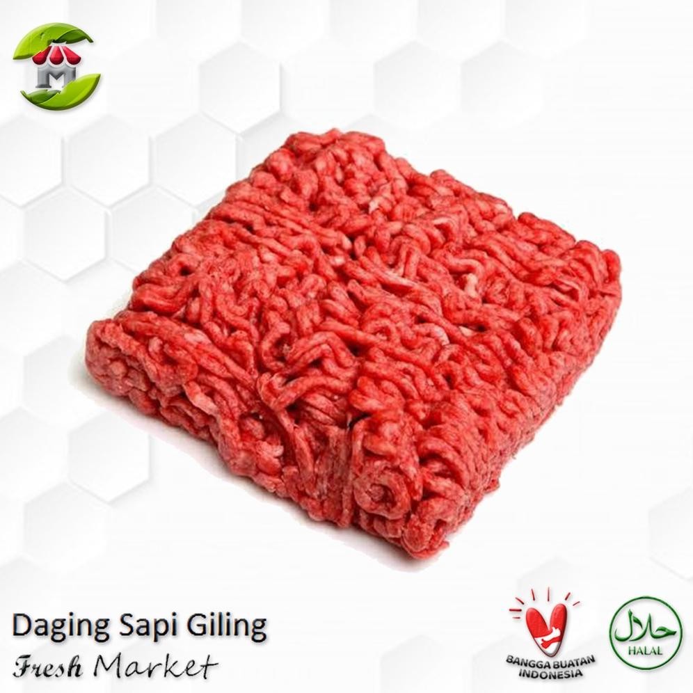 

[DEPOK] Daging Sapi Giling Super Pack 480gr - 500gr Nugi