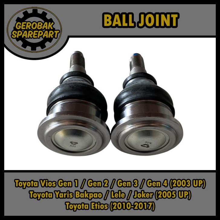 BEST DEAL BALL JOINT BAWAH LOWER - TOYOTA VIOS GEN 1 GEN 2 GEN 3 GEN 4 (2003 UP) / YARIS BAKPAO LELE