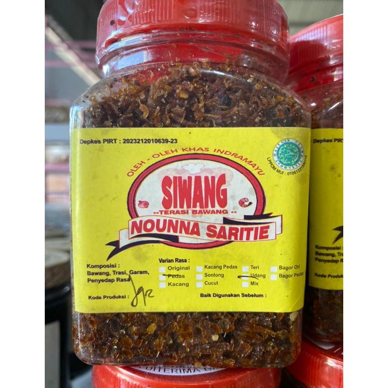 

Siwang / terasi bawang Nugi