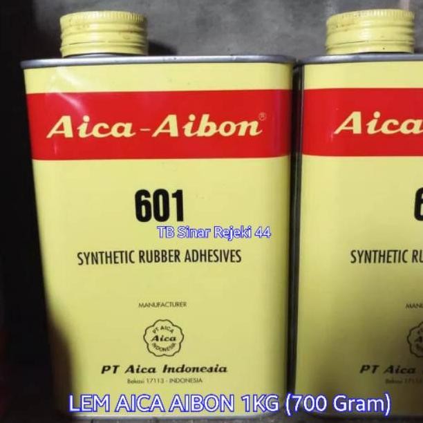 

Lem Aica Aibon Kaleng 700 Gram Lem Kuning Synthetic Rubber Adhesives