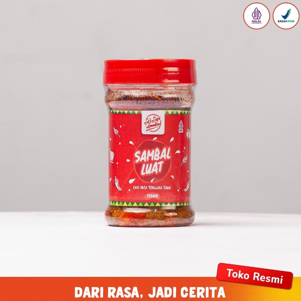 

Sambal Luat 125gr/Sambal Nusantara/Sei Sapi Lamalera Nugi