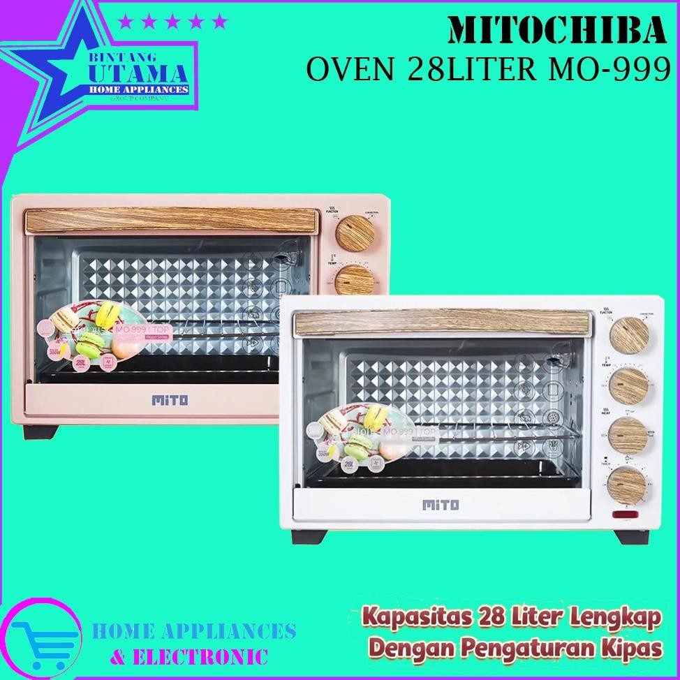 (COD) OVEN MITO MO-999 - Oven low watt MO 999/ MO999 OVEN LISTRIK [GARANSI RESMI] TERMURAH Nugi