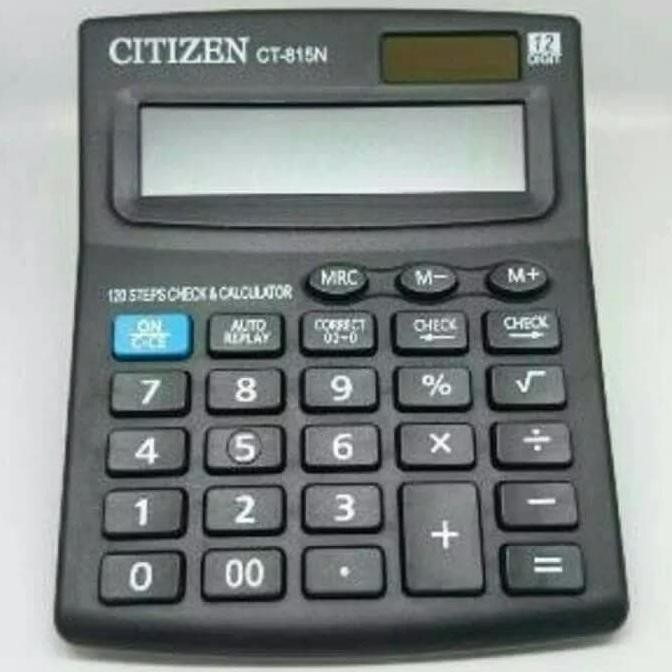 

Kalkulator CT-815N CHECK & CORRECT / Calculator CT815N 12Digit Cek Ulang RB2