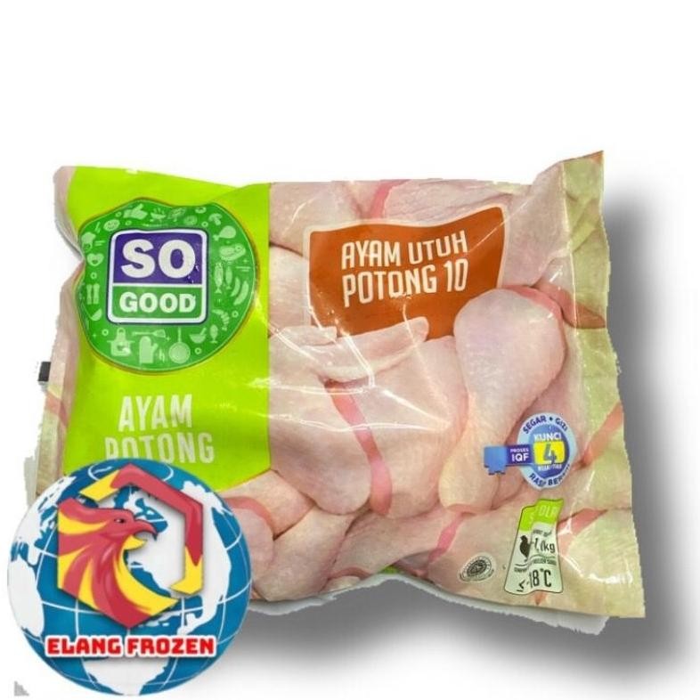 

So Good Ayam Utuh Potong 10 1,1kg Nugi