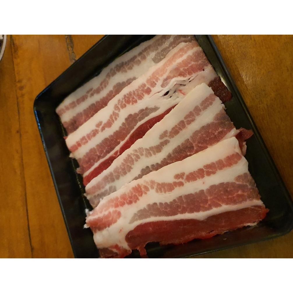 

Daging Slice (Samcan / Kapsim / Bacon) / Samgyeopsal 250gr Nugi