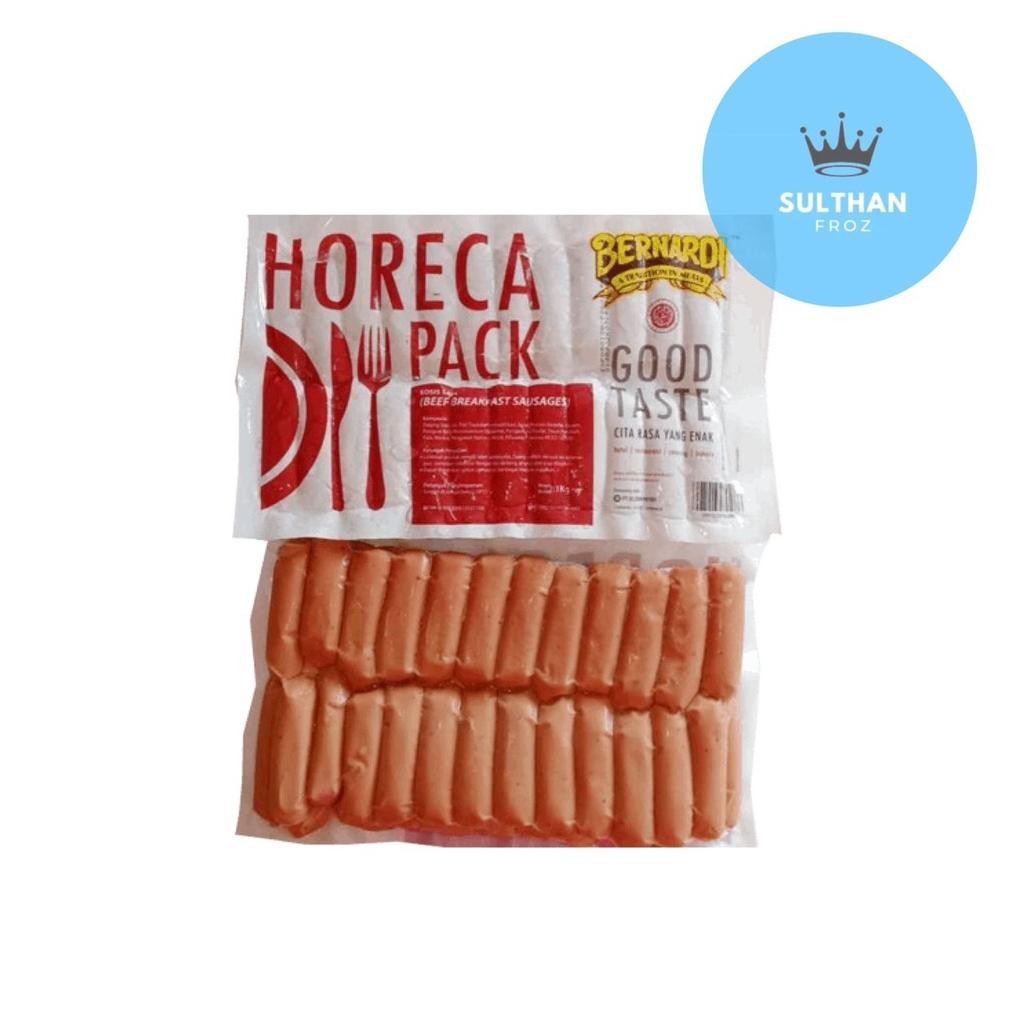

Horeca Beef Breakfast Sosis 1 Kg 500 Gr Tahan Lama Nugi