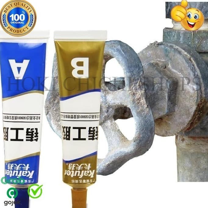 

LEM PENAMBAL BESI STEEL METAL RADIATOR ANTI BOCOR ORINAL CC