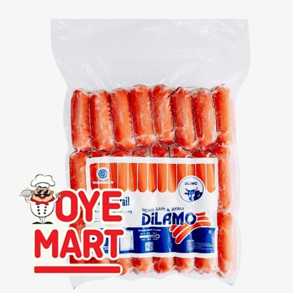 

Dilamo Beef Cocktail 900gr Sosis Sapi DILAMO Nugi