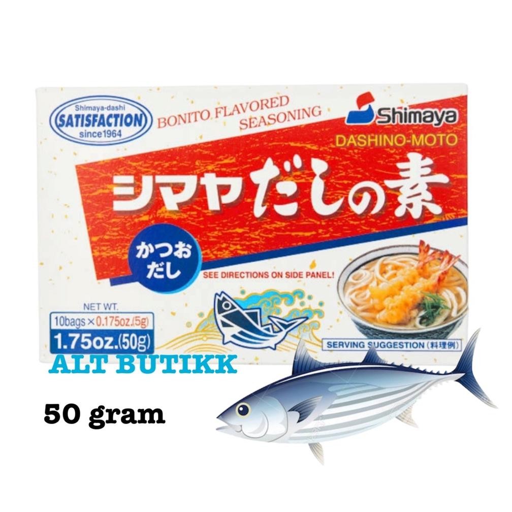

READY STOCK SHIMAYA DASHI NO MOTO | KALDU BUBUK IKAN BONITO 50 GR | ORIGINAL JAPAN