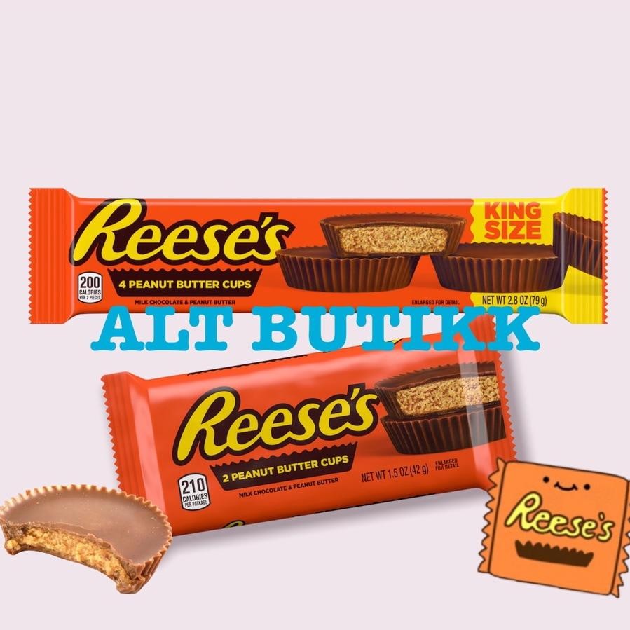 

READY STOCK REESE'S PEANUT BUTTER CUPS | REESES COKLAT KACANG | REESE MADE IN USA