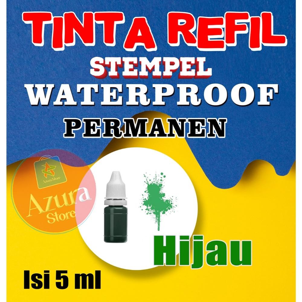 

Tinta Stempel Permanent Waterproof Ukuran 5 ML RB3