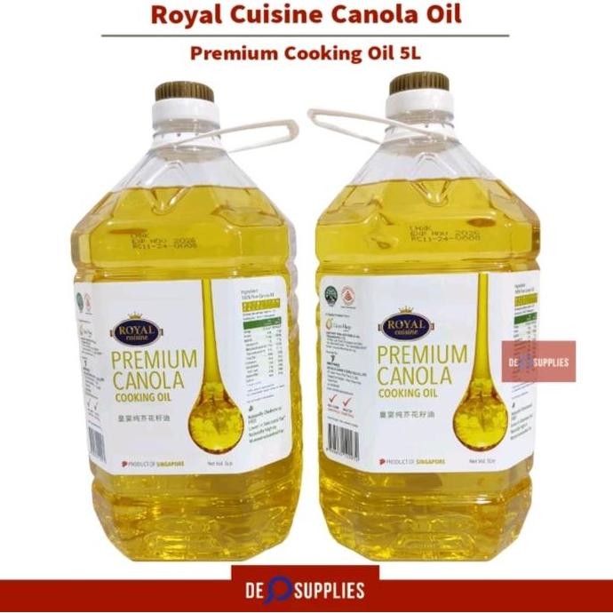 

Royal Cuisine Minyak Canola 5L - Canola Oil Premium Sunora Bpom Diskon!