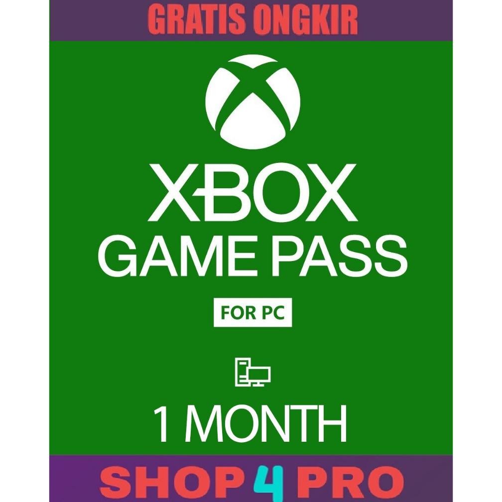 XBOX GamePass  1 Bulan Untuk XBOX PC Indonesia Nugi