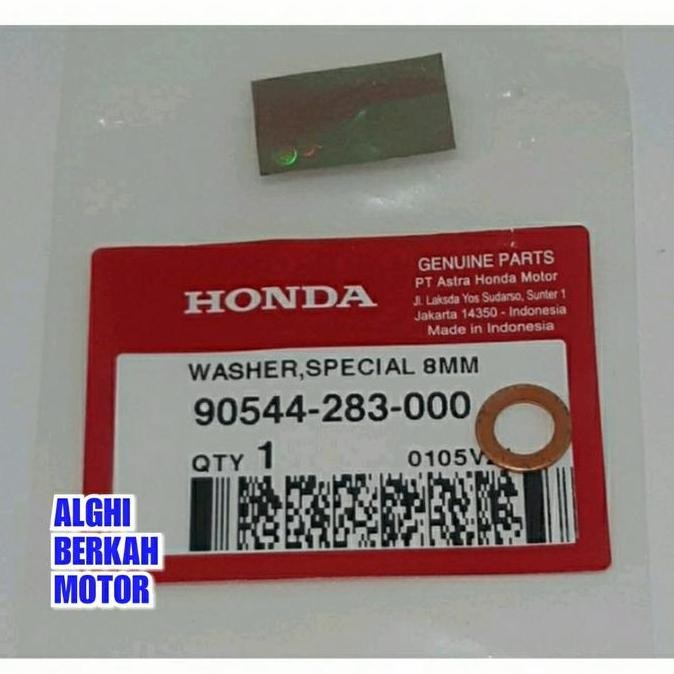 Ring Washer Special 8mm Original Honda 90544-283-000 RESTOCK