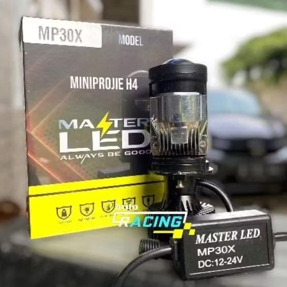 Satuan Mini Projector Masterled MP30X H4 Terang Nugi